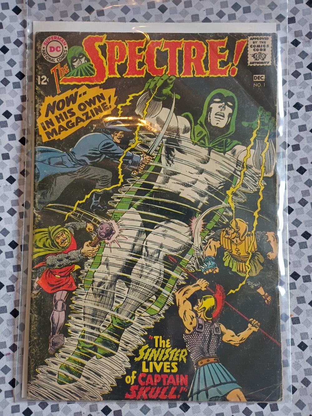 The Spectre #1 DC Comics November-December 1967 First Solo Comic GD/FN Condition